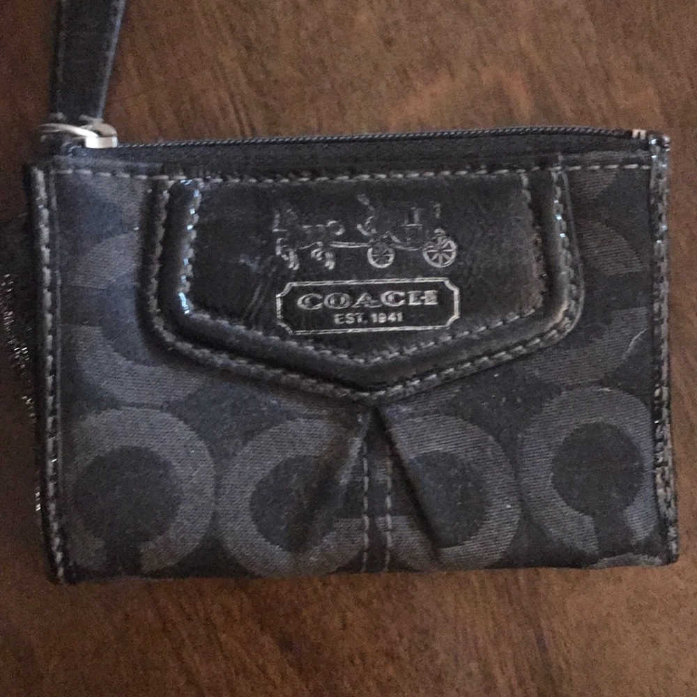 Coach coin wallet